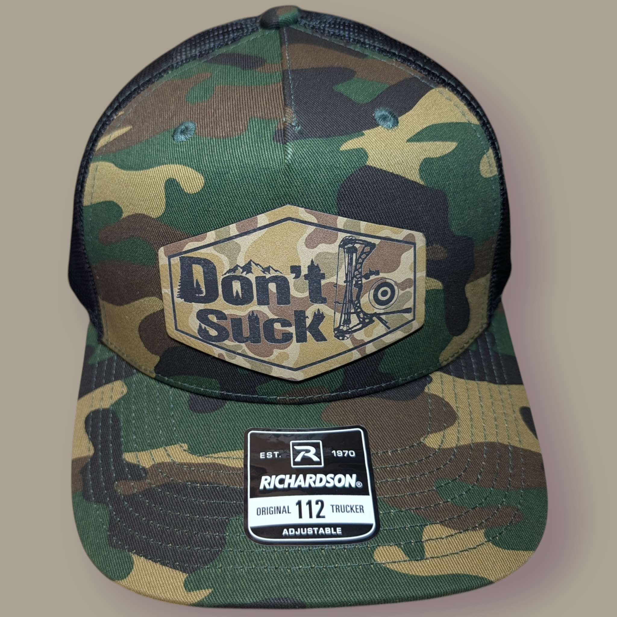 Camo Don't Suck Archery Trucker Hats