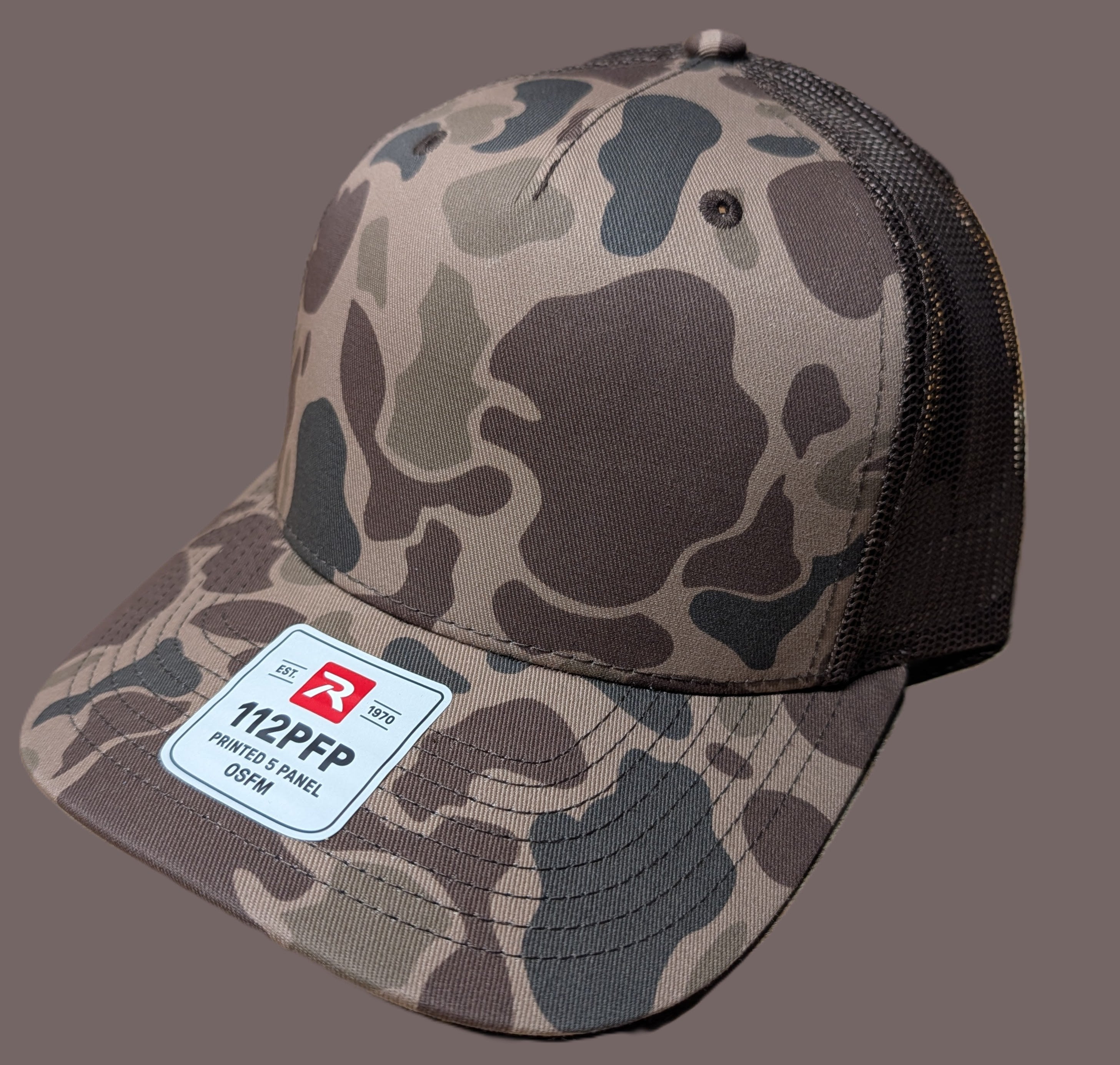 Camo Trucker Custom Hat Lab