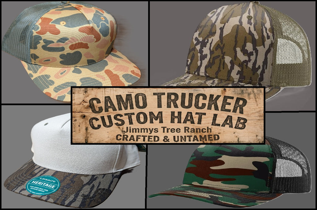 Camo Trucker Custom Hat Lab