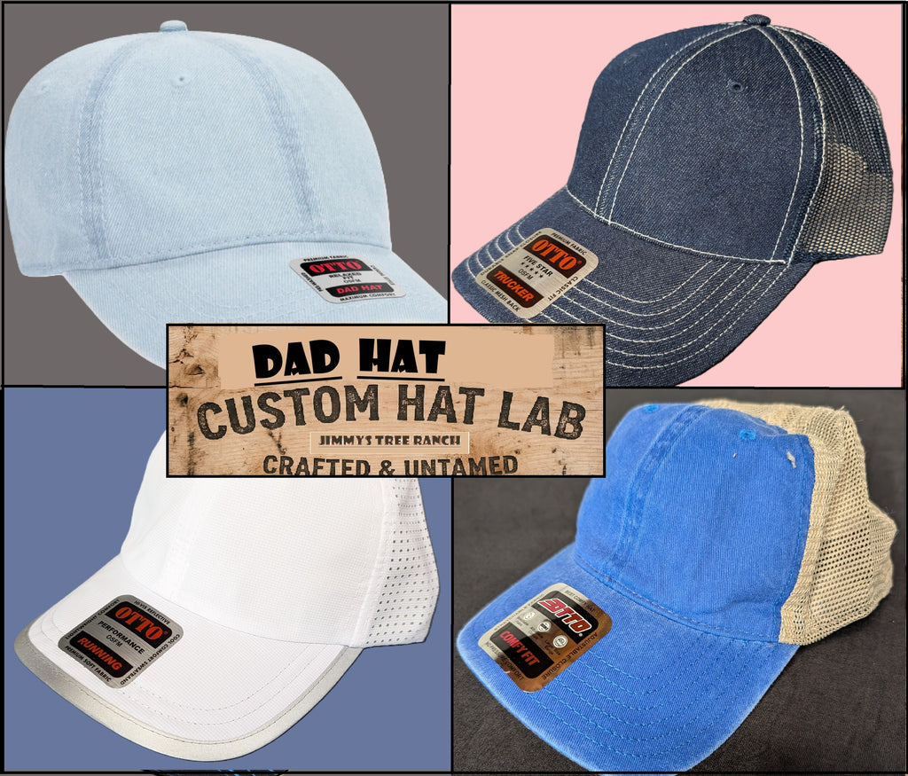 Unstructured "Dad Hats" Custom Hat Lab
