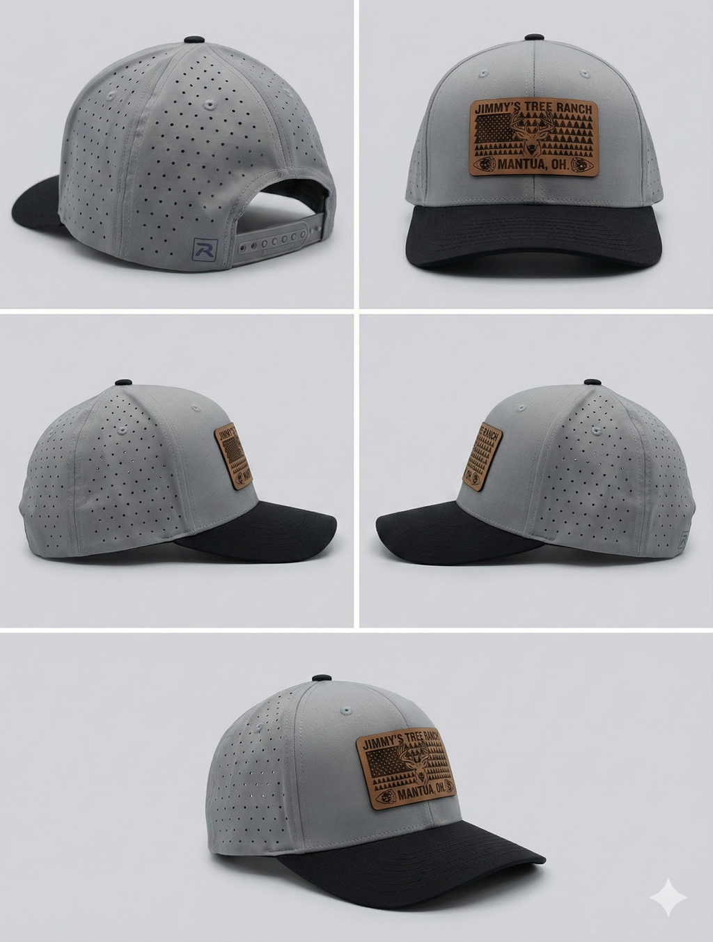 Jimmy's Tree Ranch - Leather Patch Hat