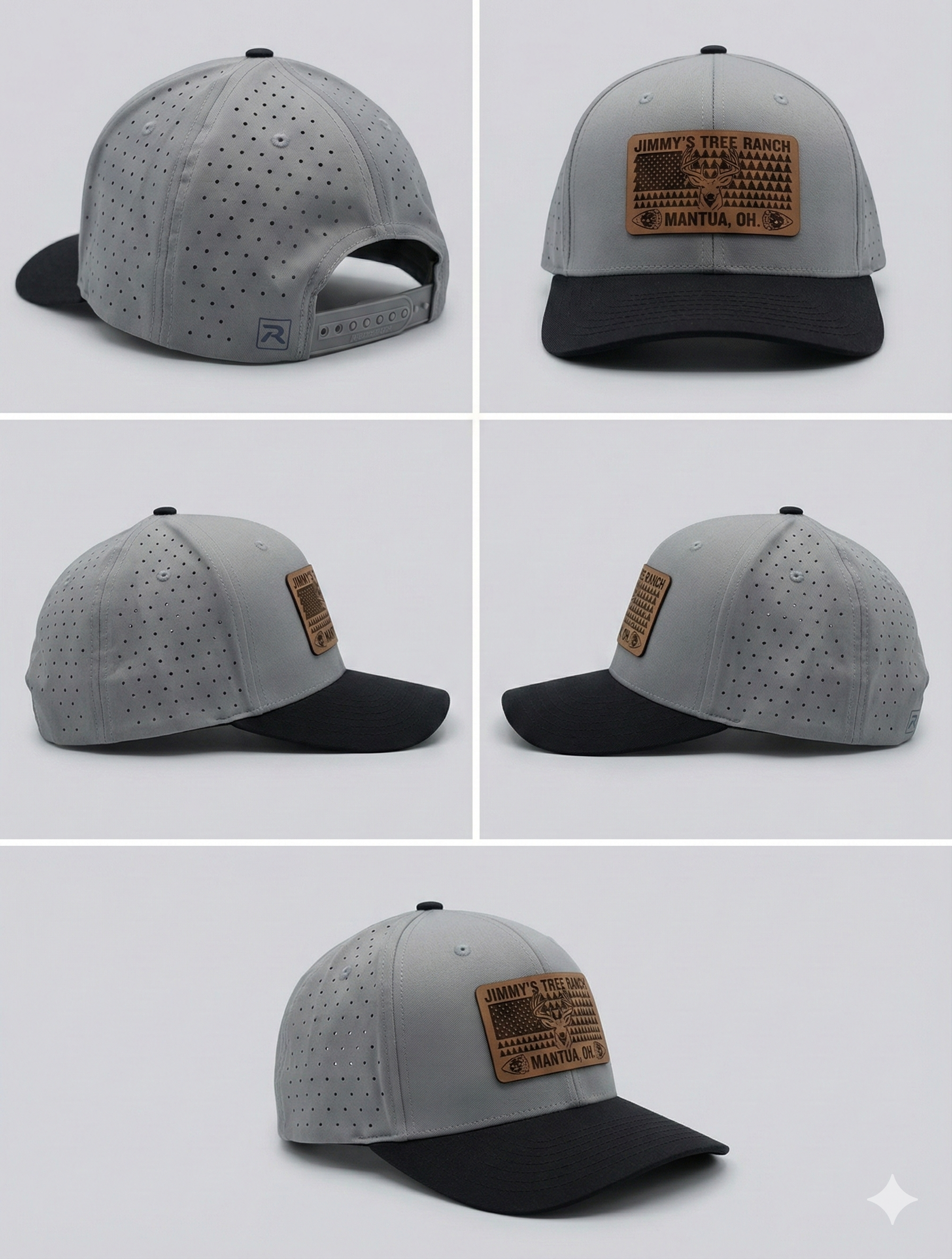 Jimmy's Tree Ranch - Leather Patch Hat