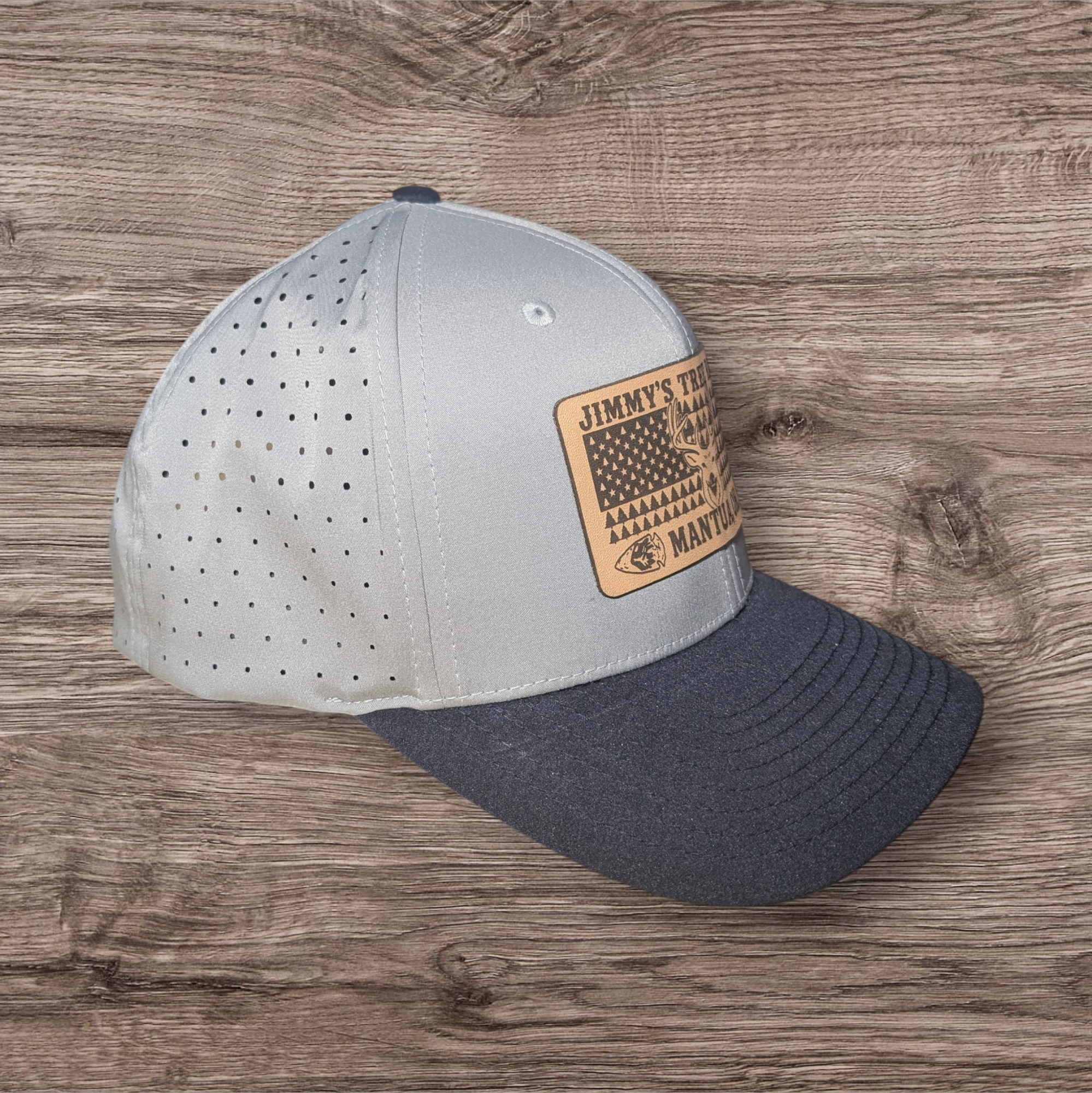 Jimmy's Tree Ranch - Leather Patch Hat