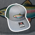 Green & Gray Trout - Wild Ohio Trucker Hats