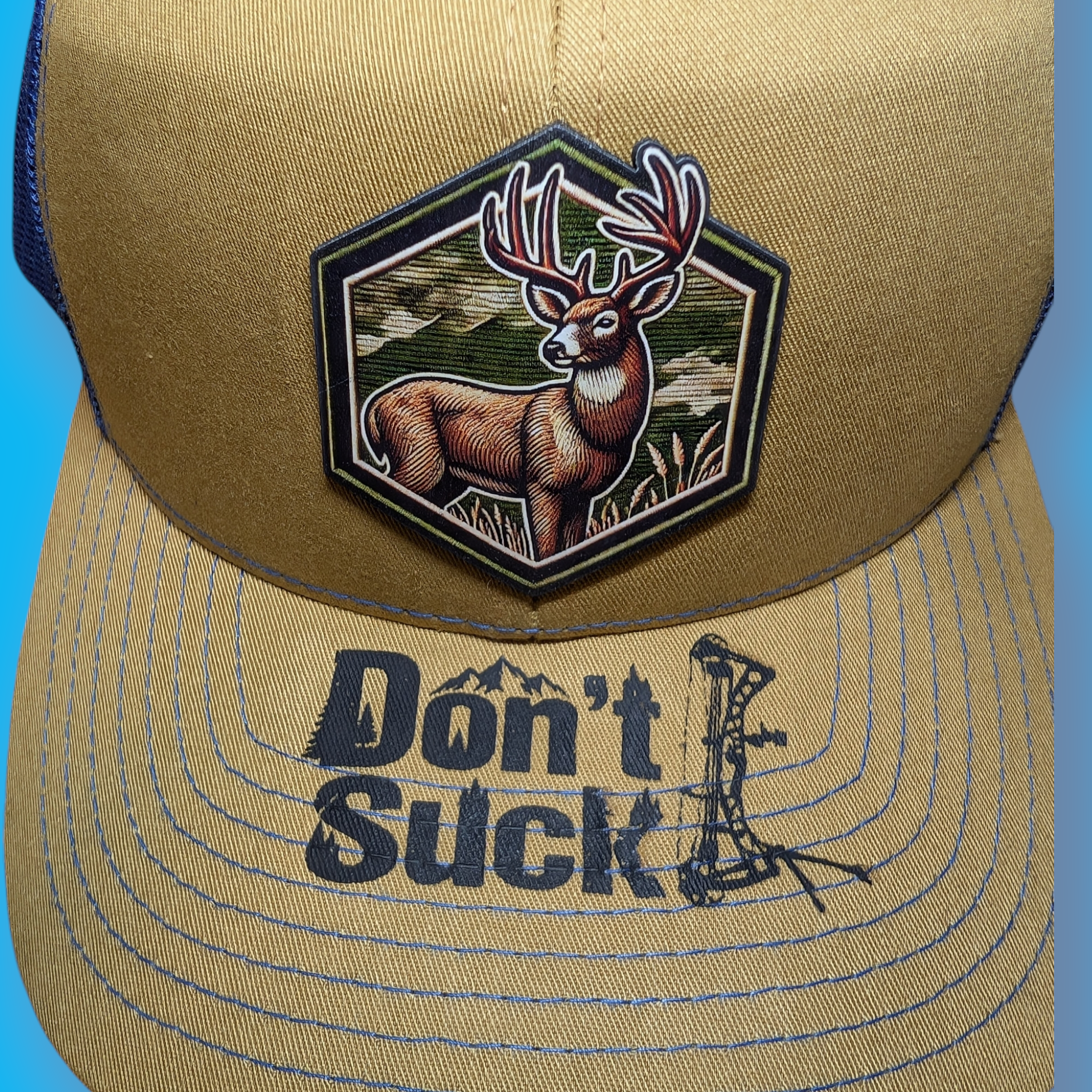 Biscuit & Blue Whitetail - Wild Ohio Trucker Hats