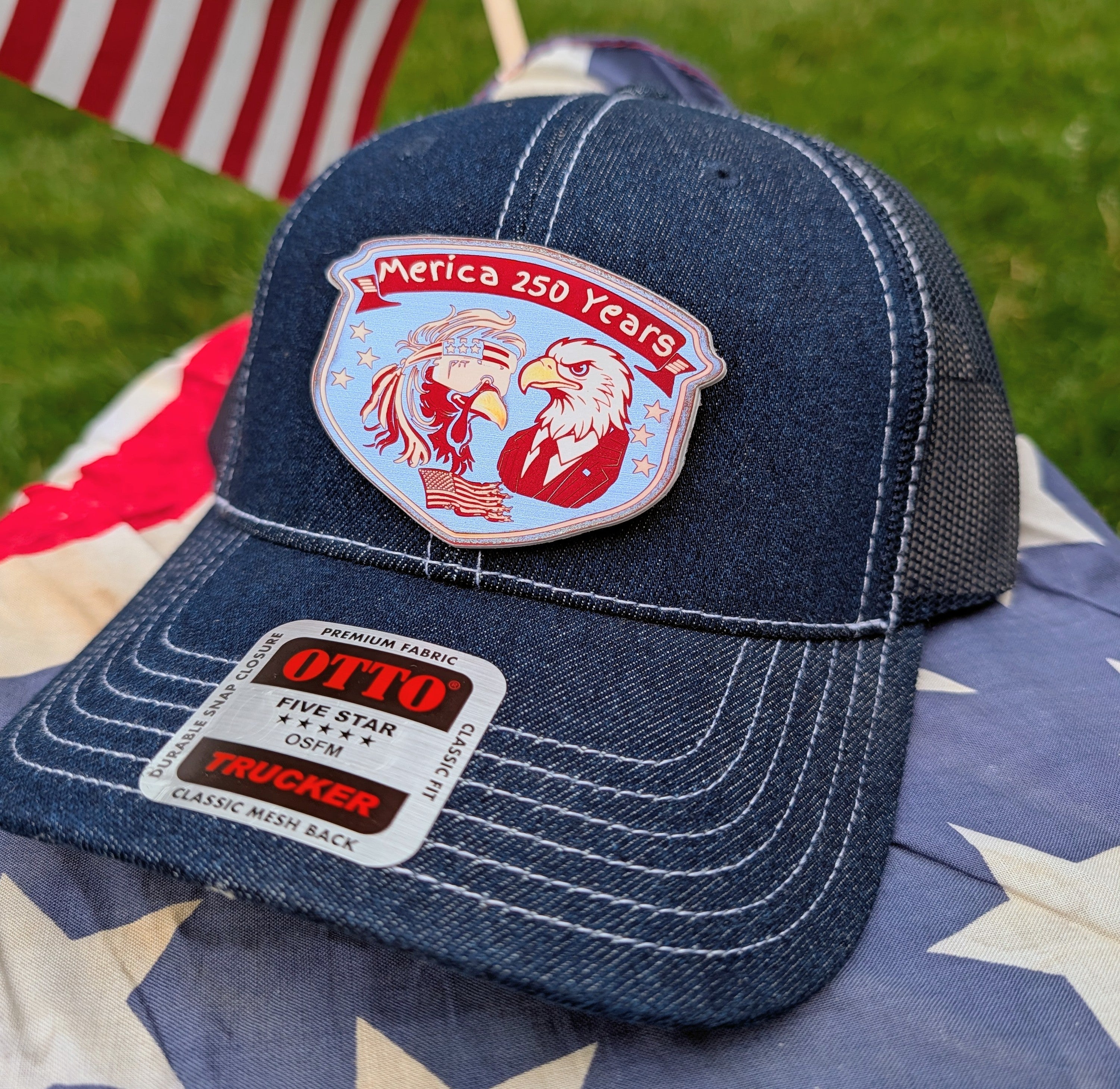 Merica 250 Year Hat Drop