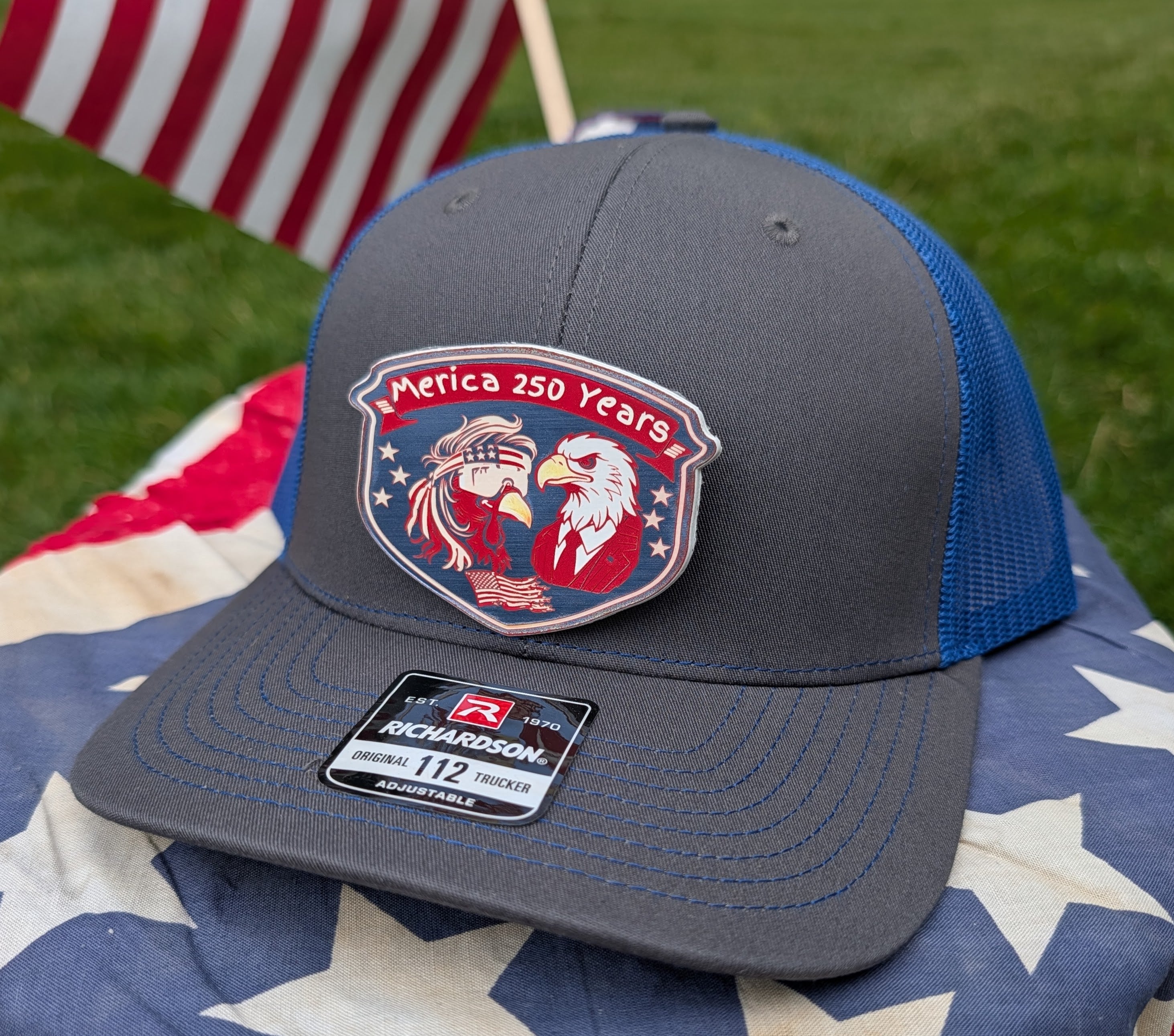 Merica 250 Year Hat Drop