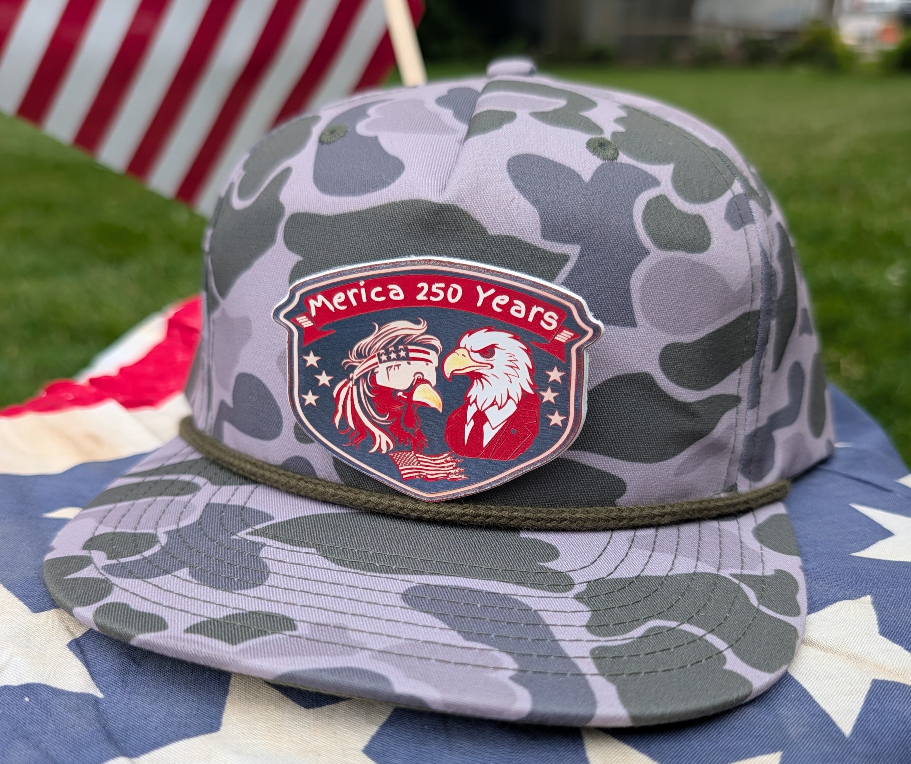 Merica 250 Year Hat Drop
