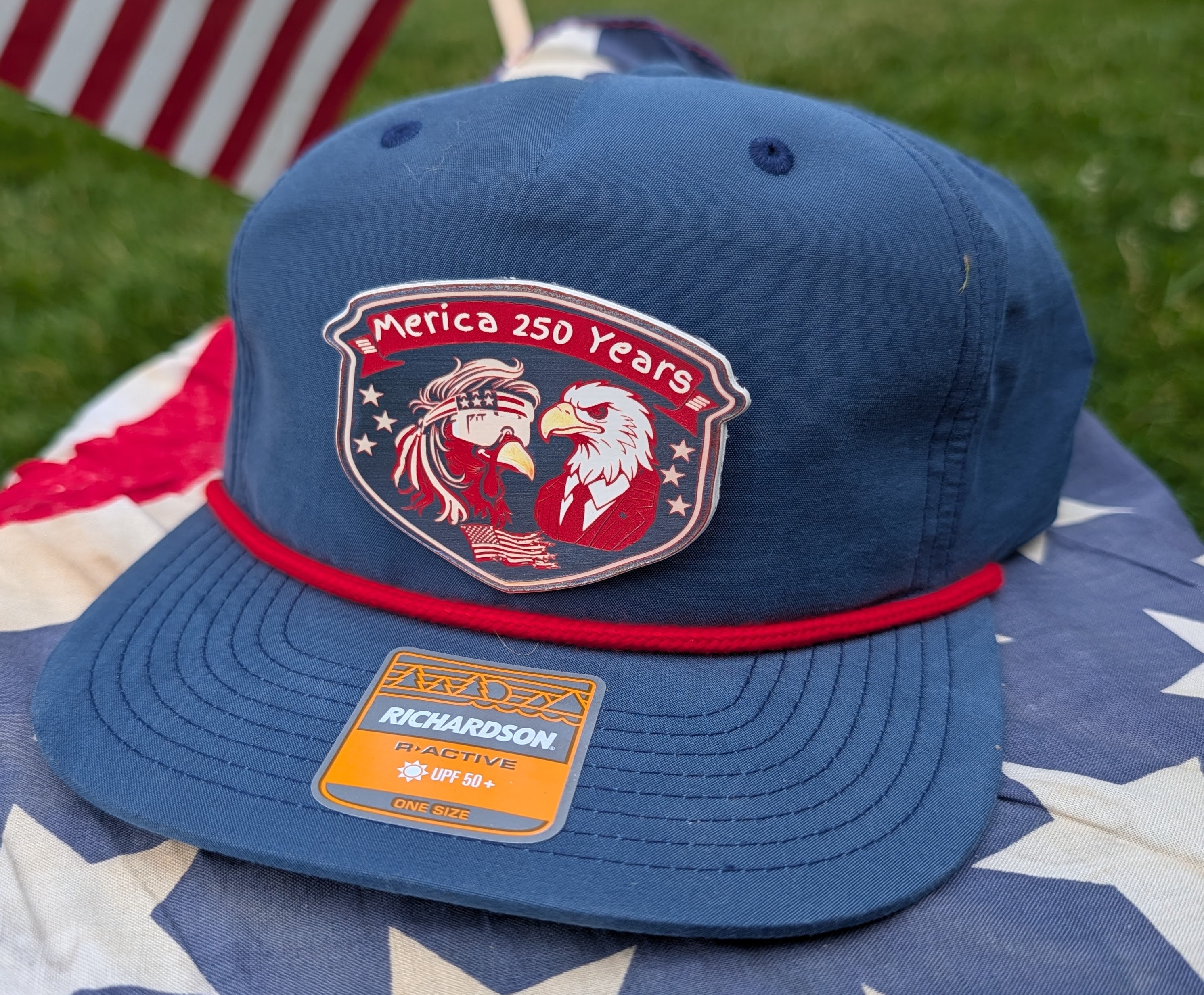 Merica 250 Year Hat Drop