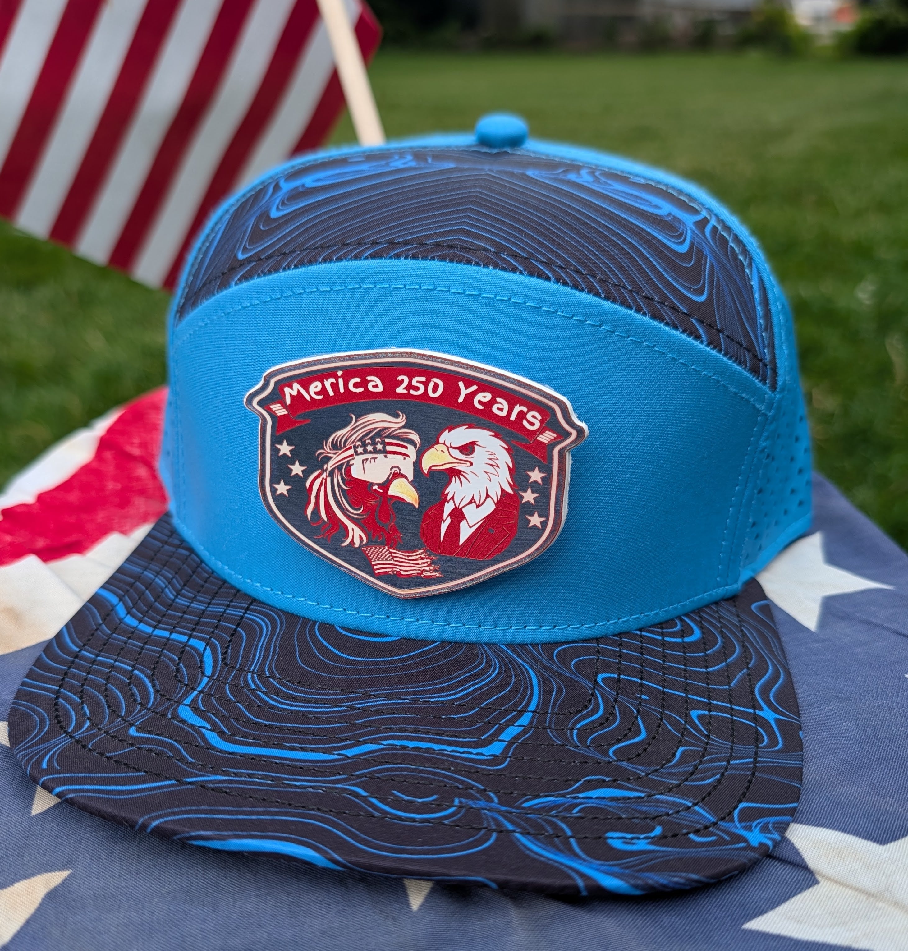 Merica 250 Year Hat Drop