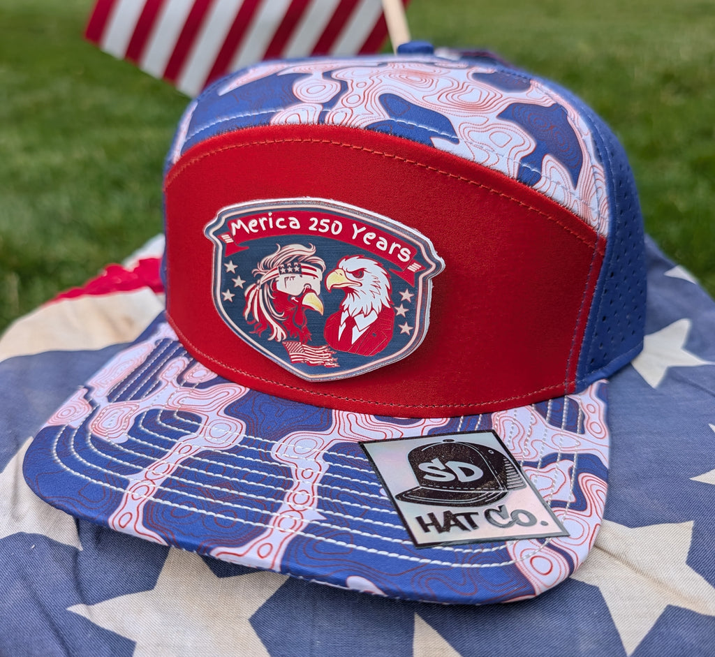 Merica 250 Year Hat Drop