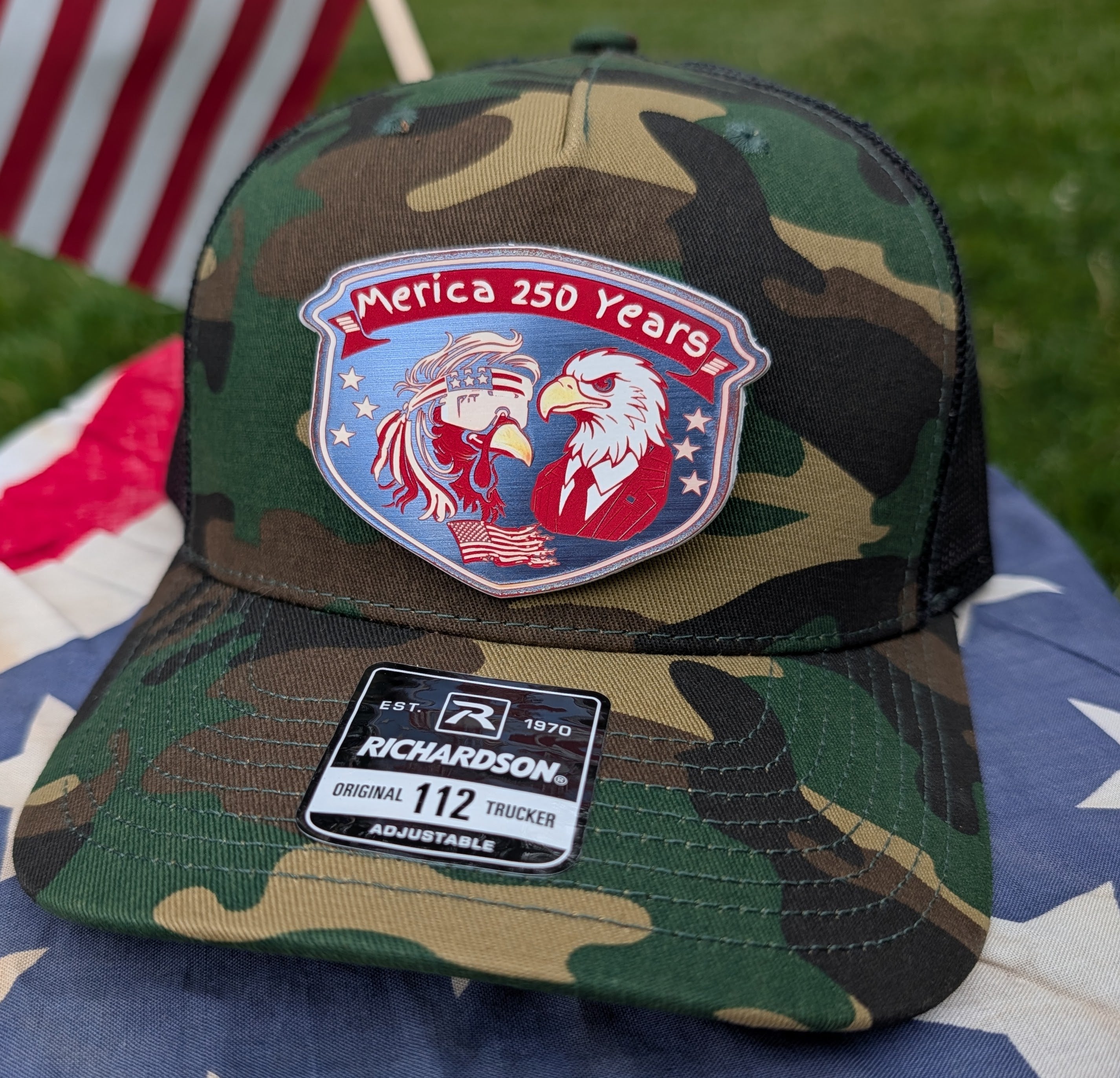 Merica 250 Year Hat Drop