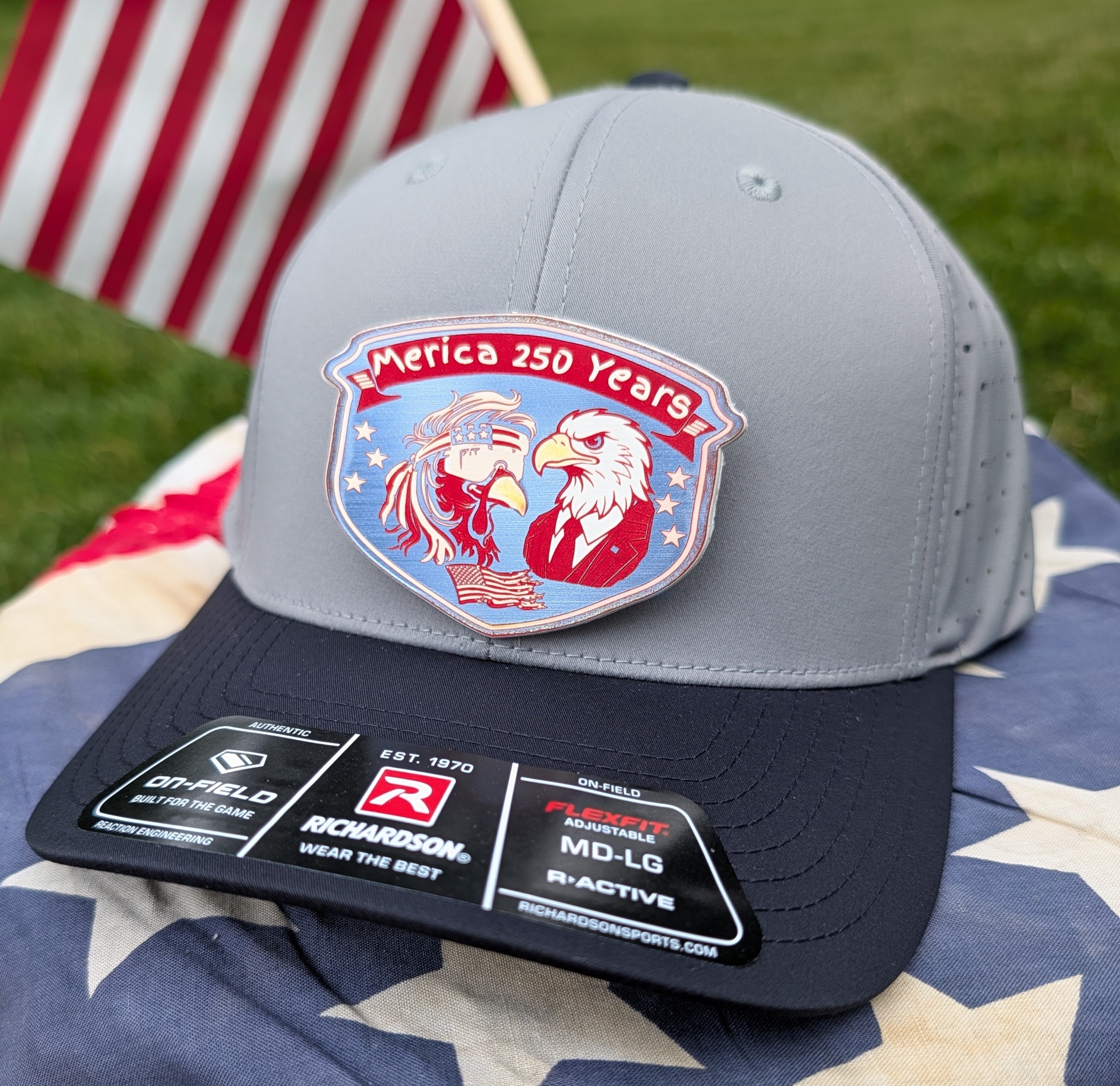 Merica 250 Year Hat Drop