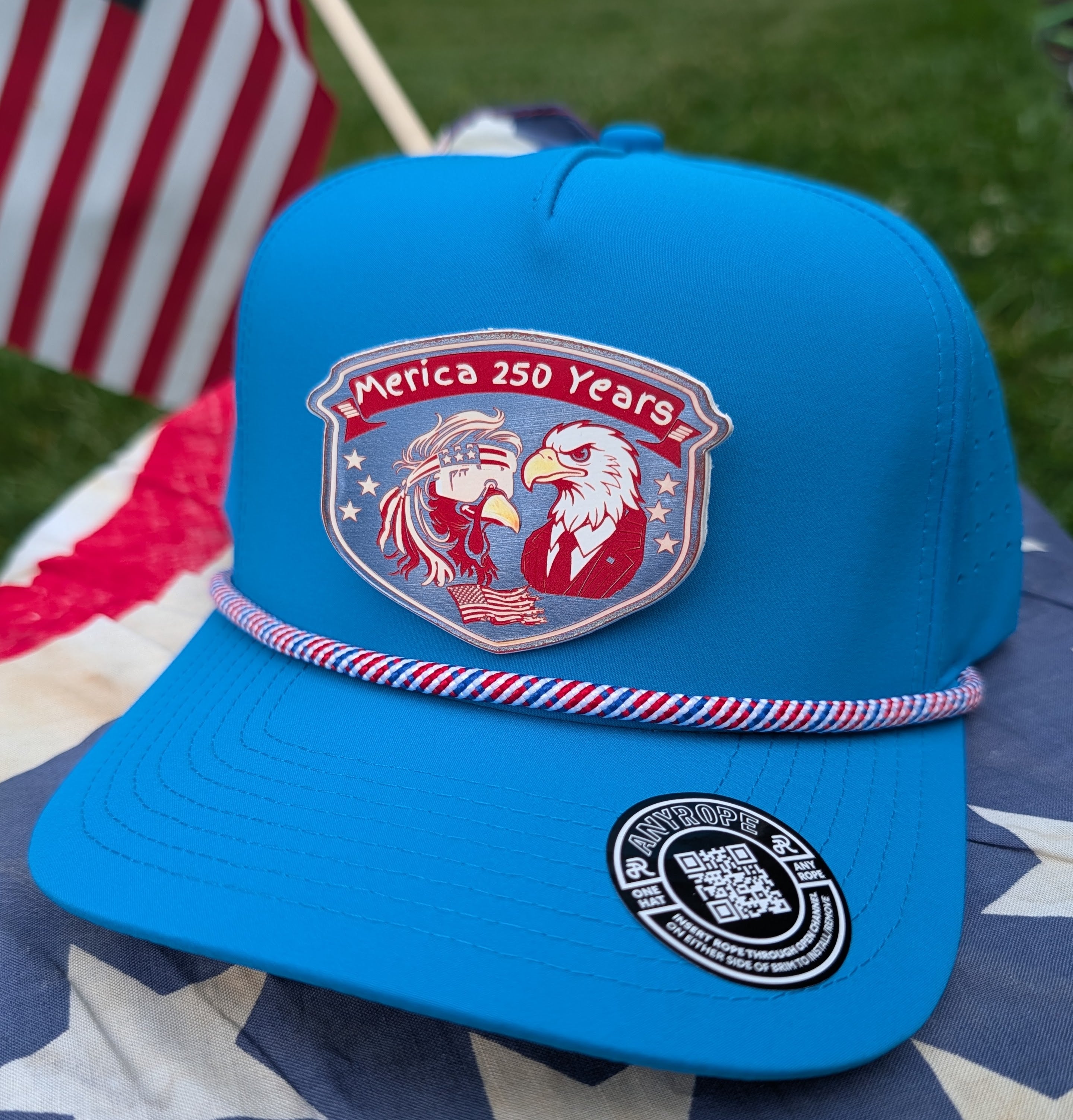 Merica 250 Year Hat Drop