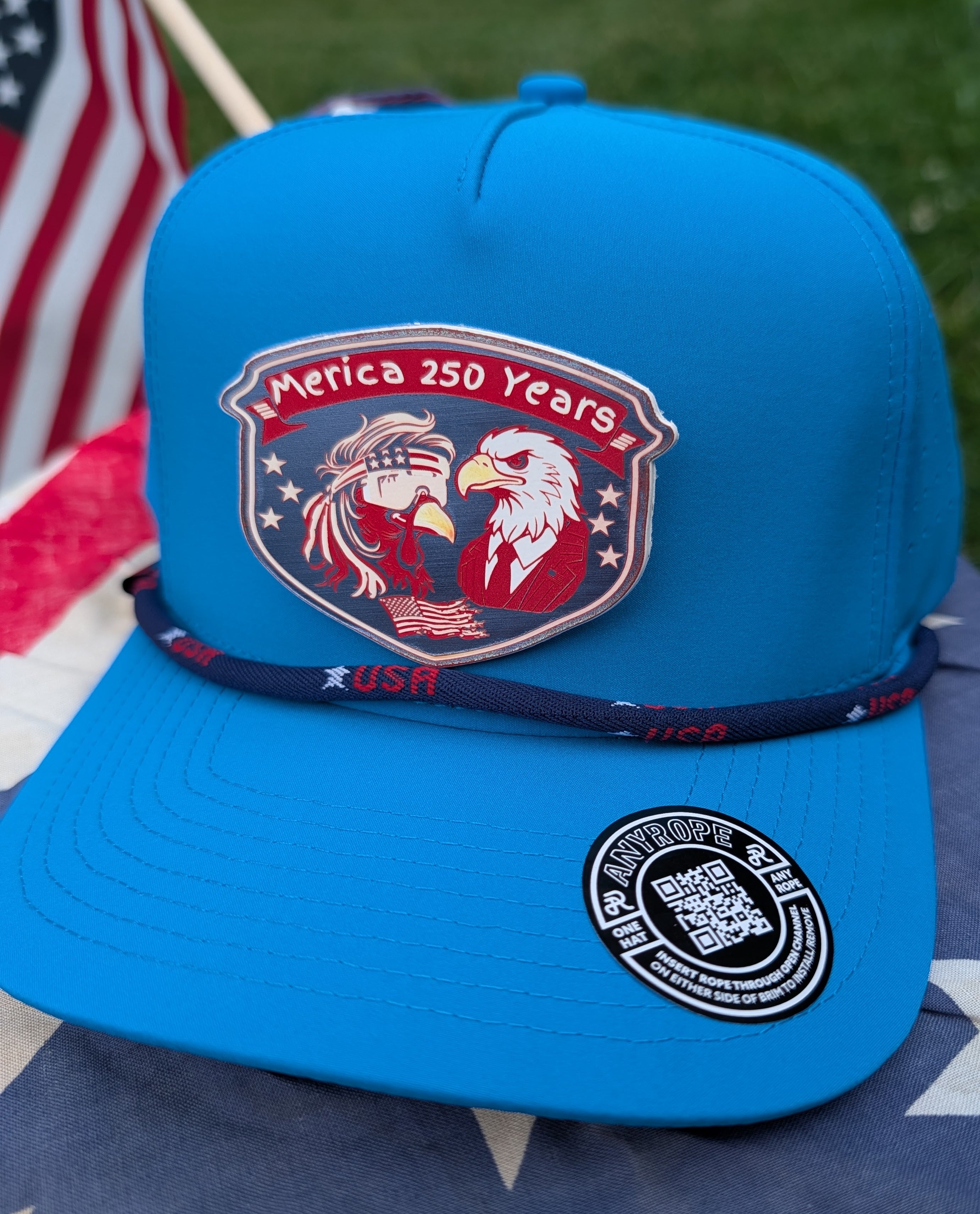 Merica 250 Year Hat Drop