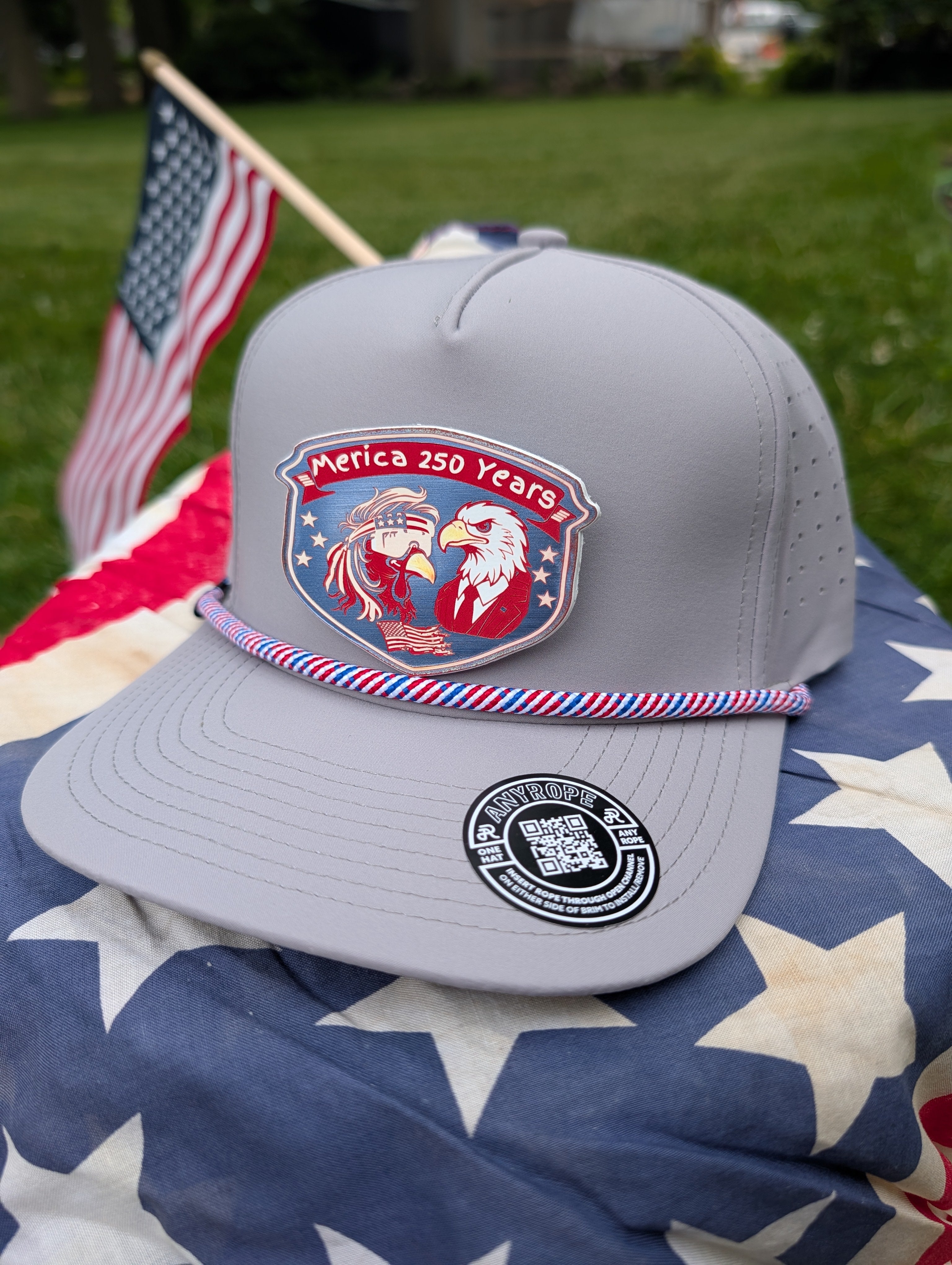 Merica 250 Year Hat Drop
