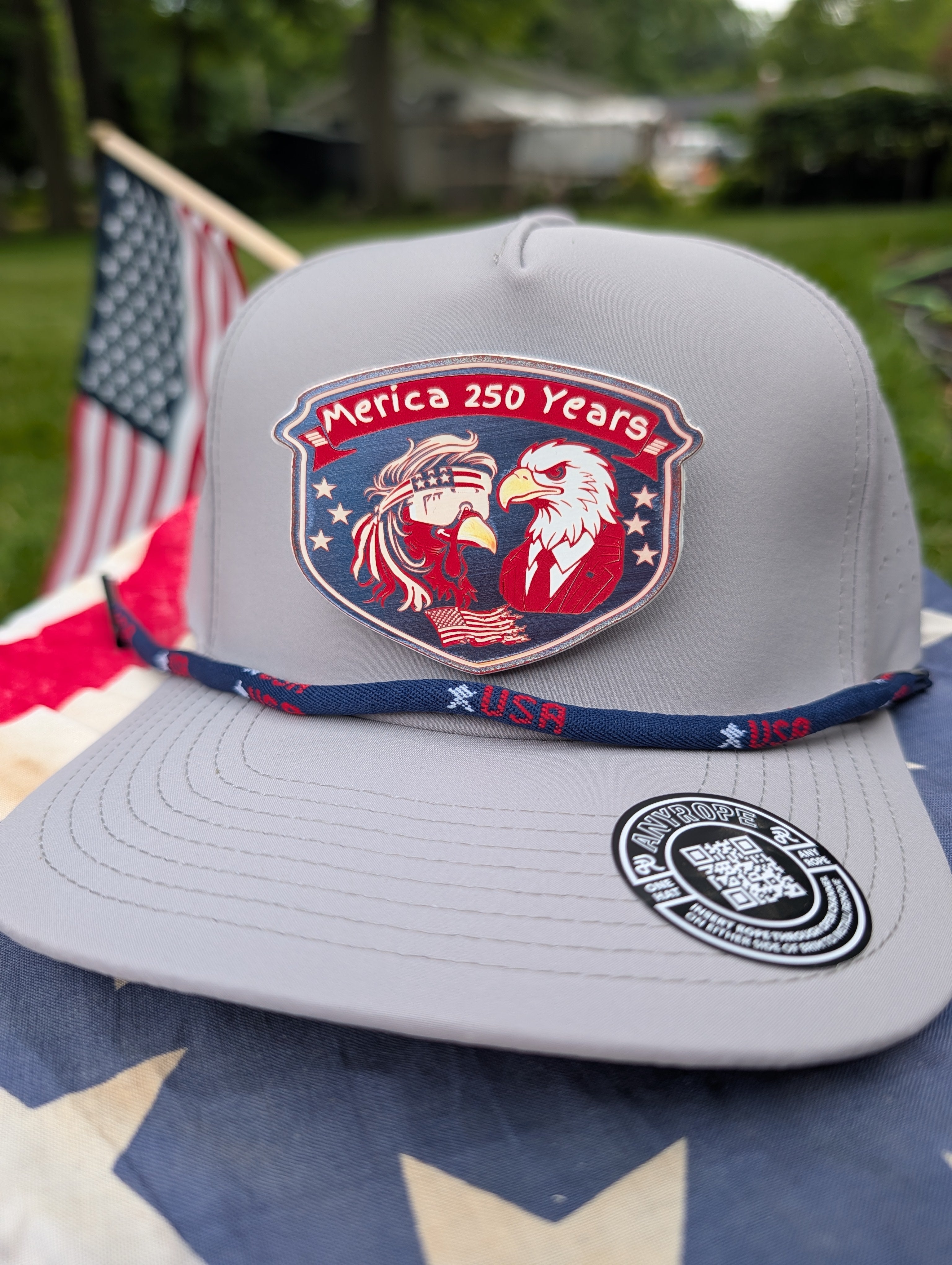Merica 250 Year Hat Drop