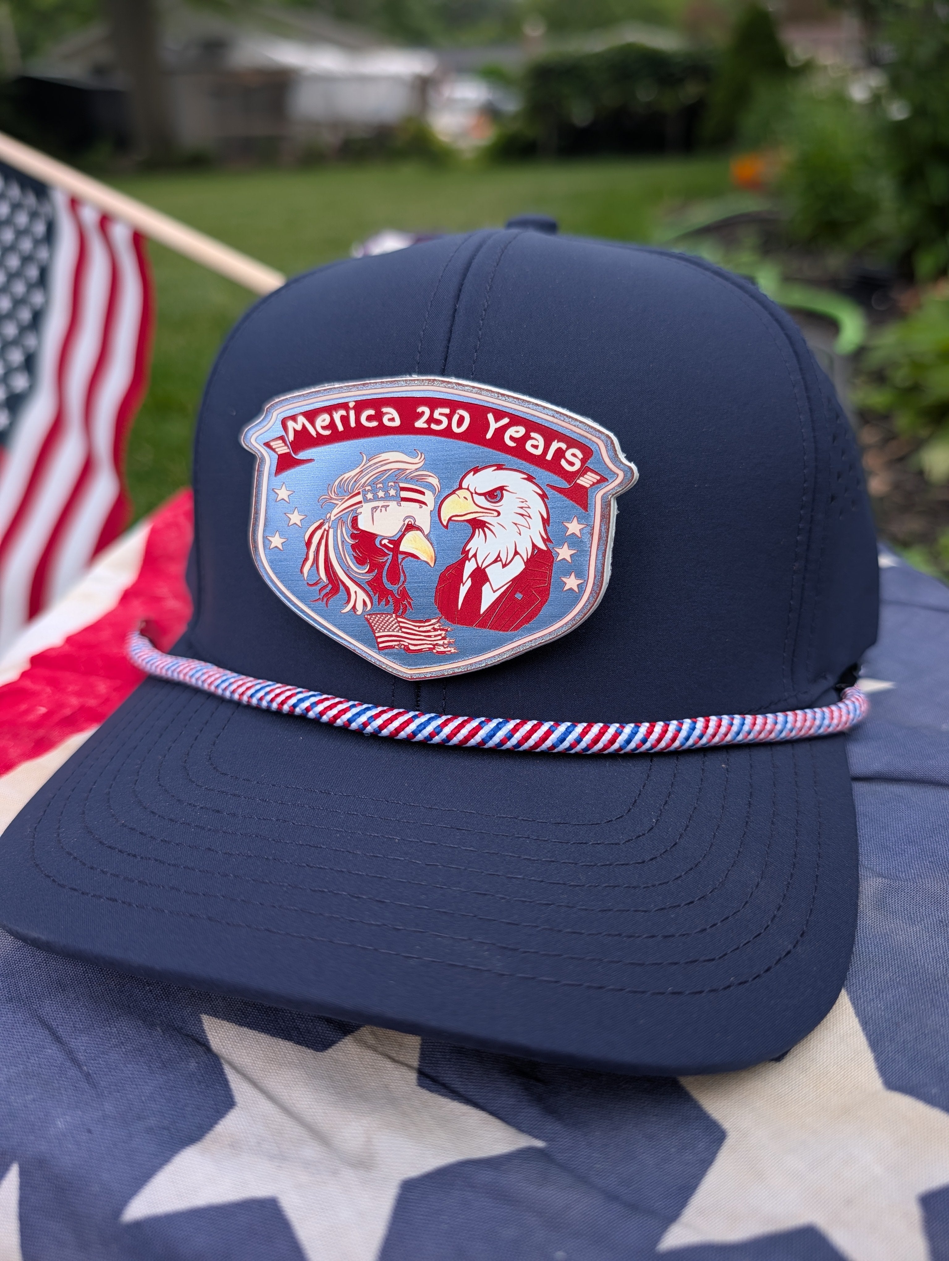 Merica 250 Year Hat Drop