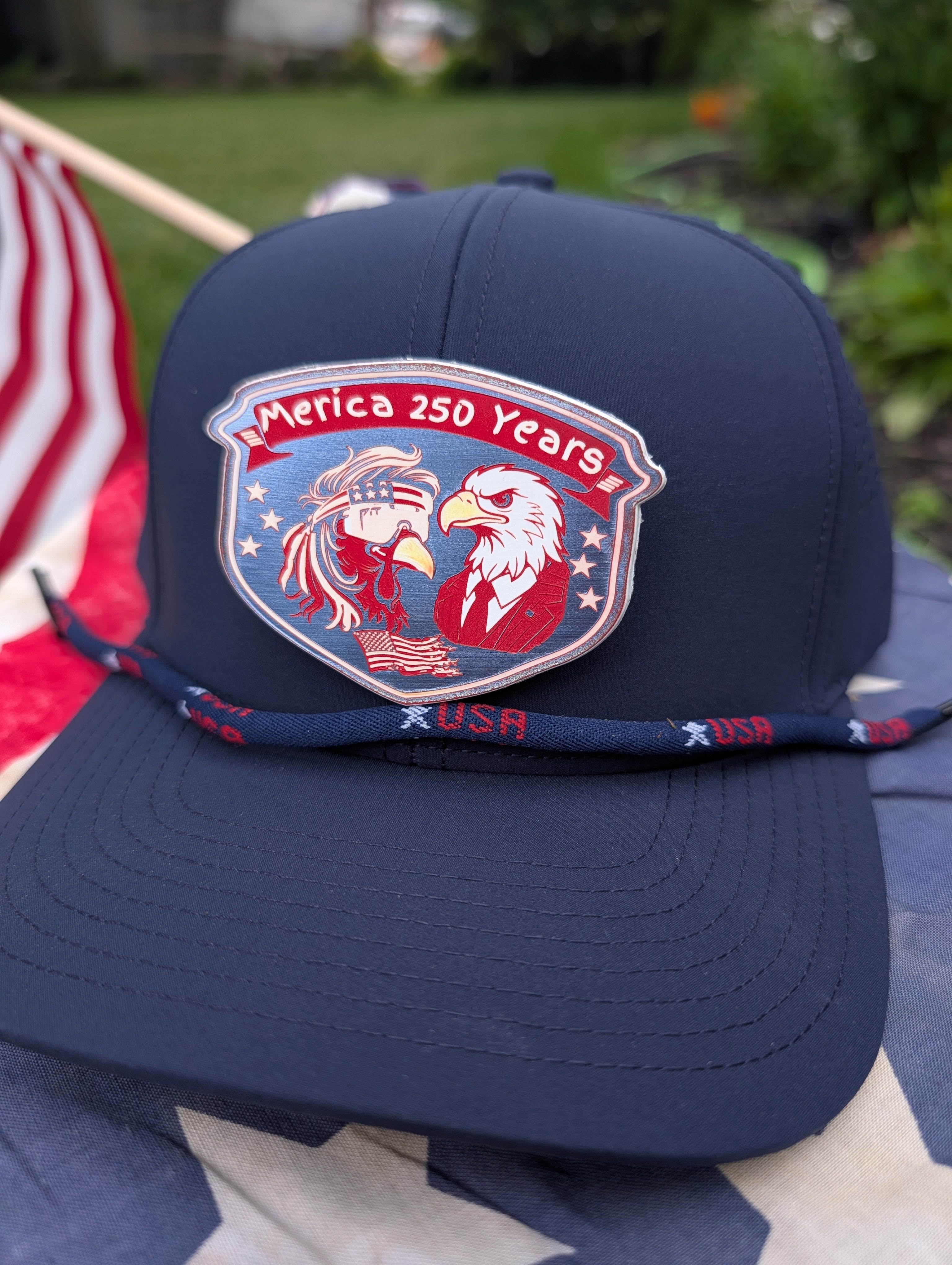 Merica 250 Year Hat Drop