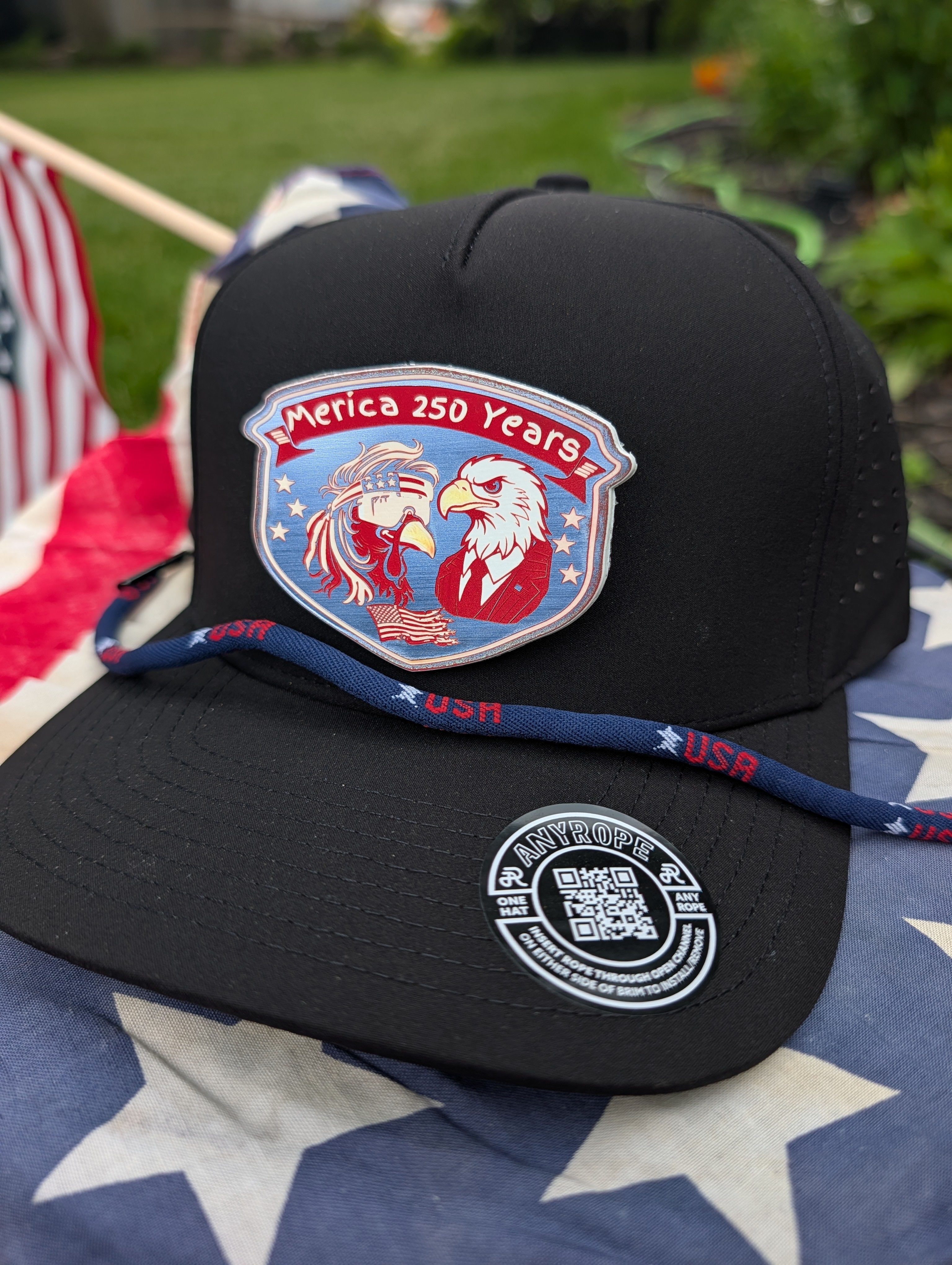 Merica 250 Year Hat Drop