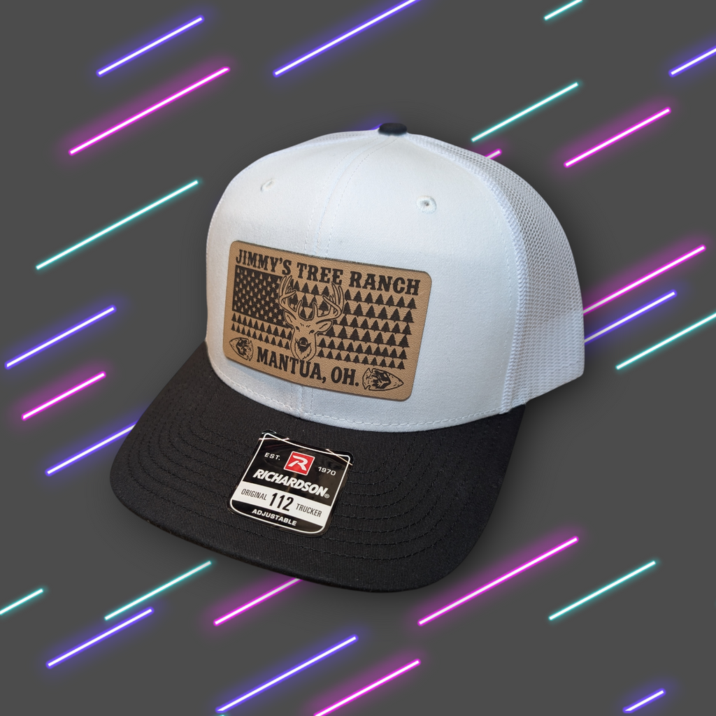 Jimmy's Tree Ranch - Leather Patch Hat